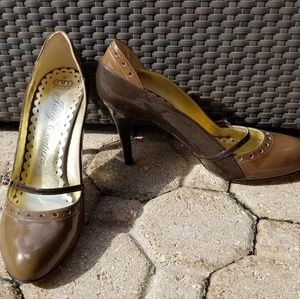 Juicy Couture Heels - Brown-Green Size 9